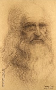 Self-portrait of Leonardo Da Vinci